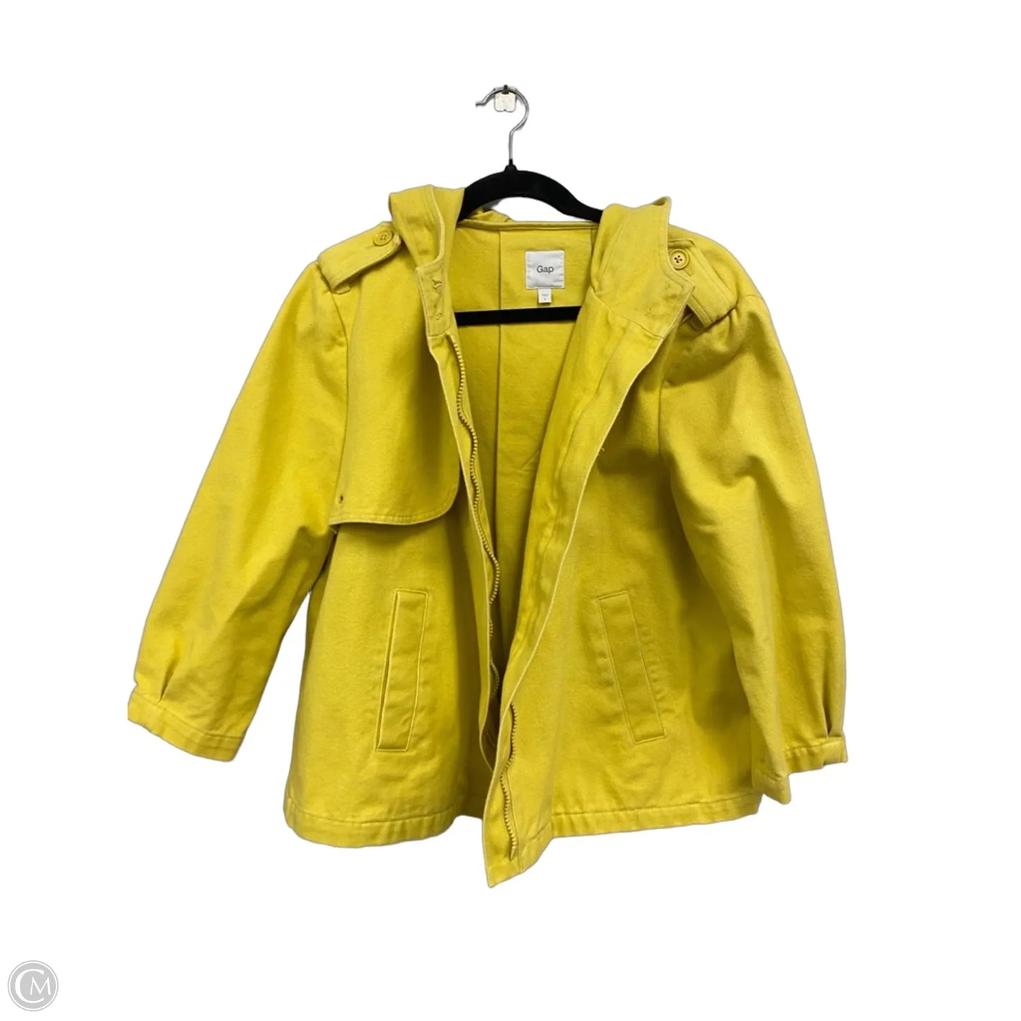 Jacket Other By Gap In Yellow, Size: L