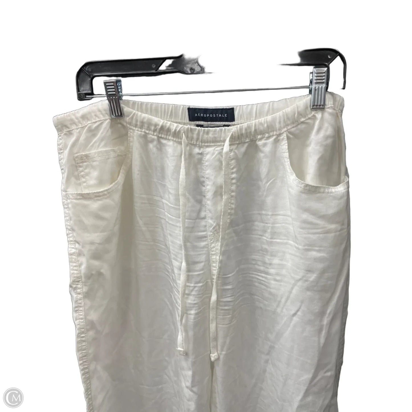 Pants Wide Leg By Aeropostale In White, Size: M