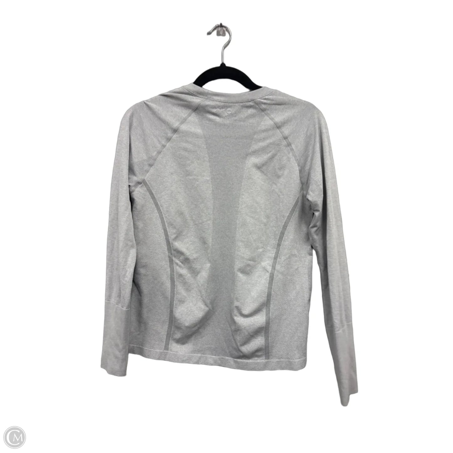 Athletic Top Long Sleeve Crewneck By Avia In Grey, Size: M