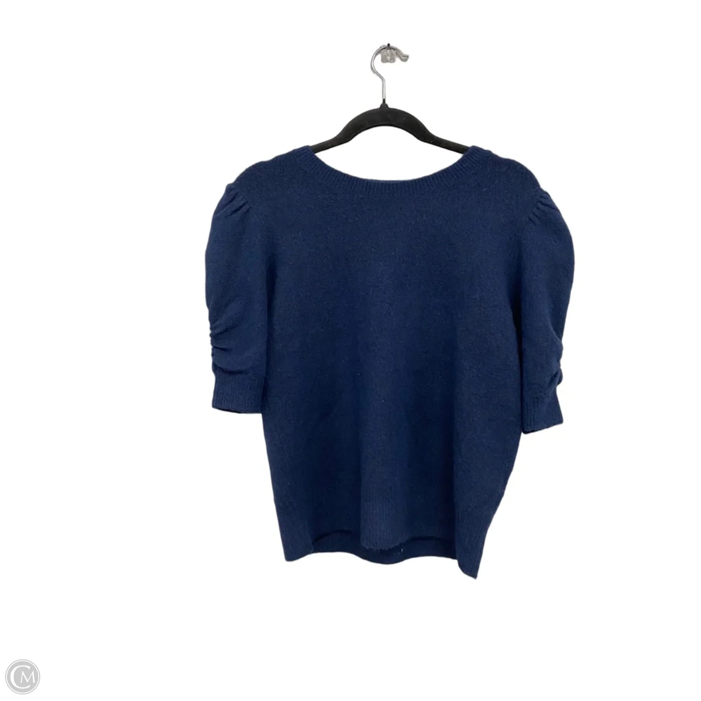 Sweater Short Sleeve By White House Black Market In Navy, Size: L