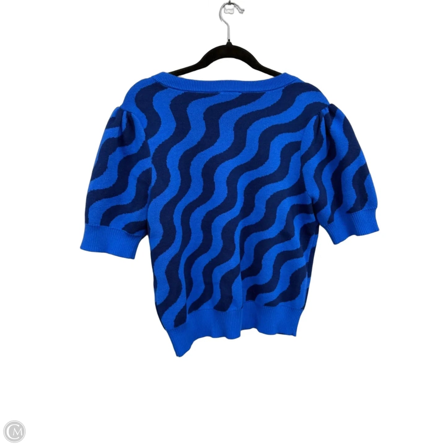 Sweater Short Sleeve By On 34th In Blue, Size: L