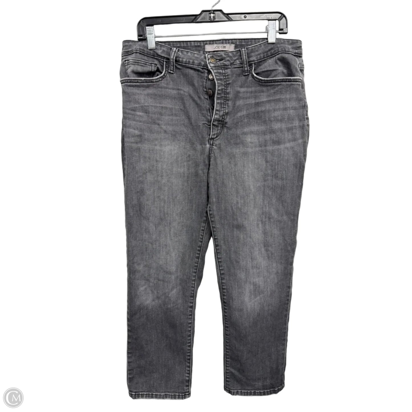 Jeans Straight By Joes Jeans In Black Denim, Size: 14