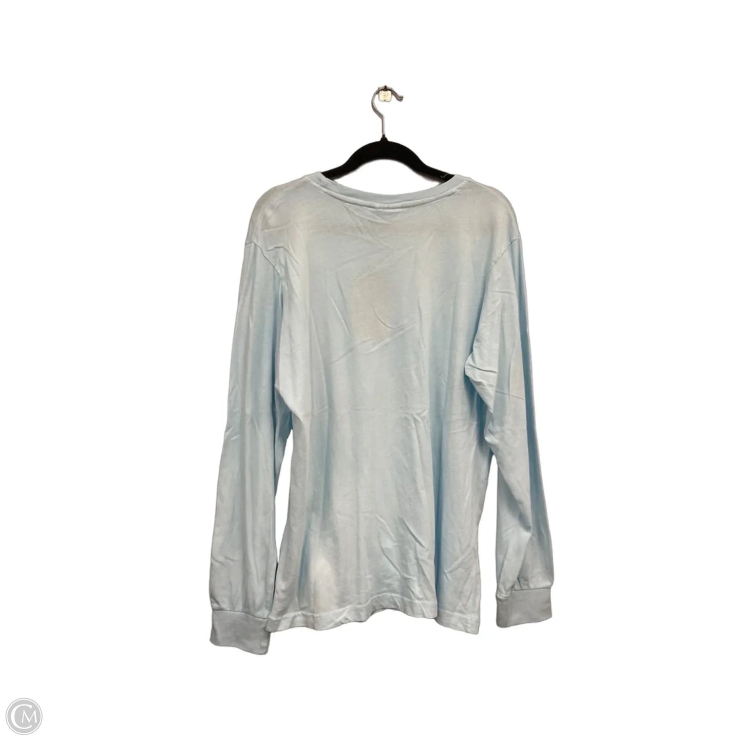 Top Long Sleeve Basic By Clothes Mentor In Blue, Size: L