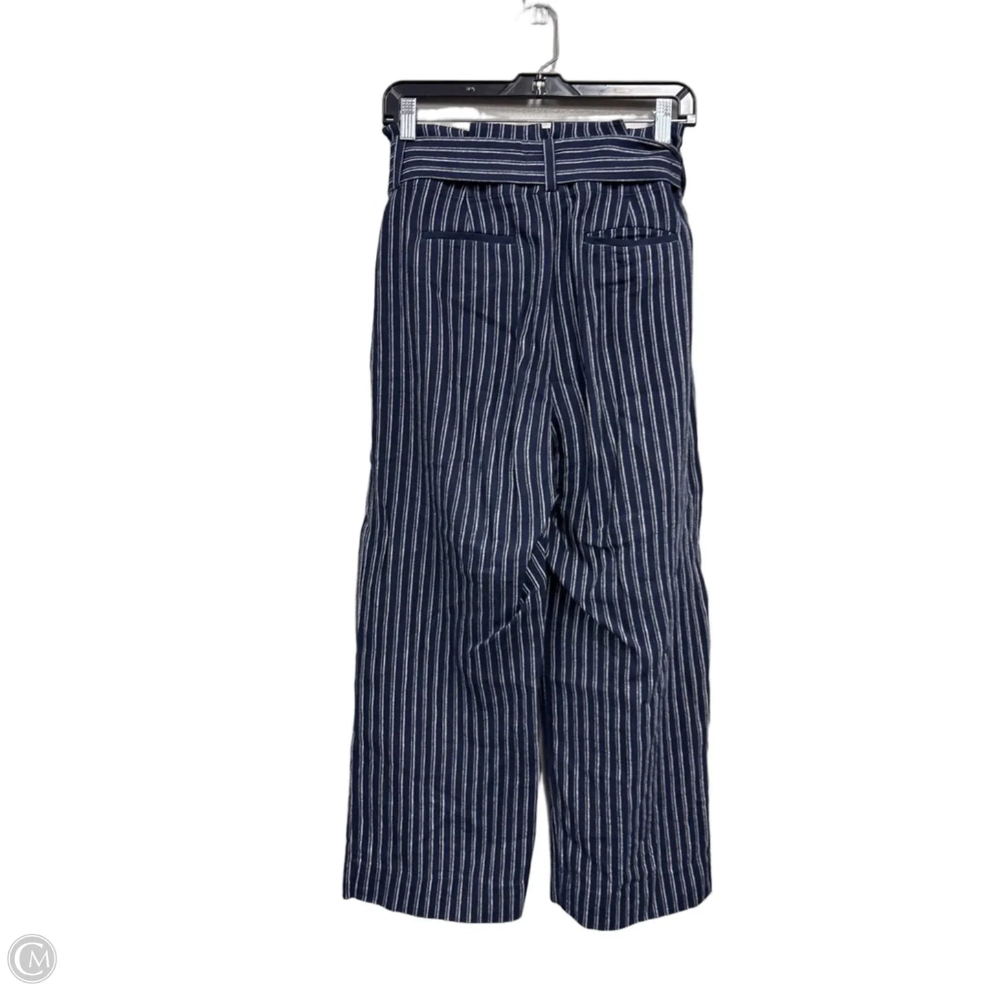 Pants Wide Leg By Point Sur In Blue & White, Size: 0
