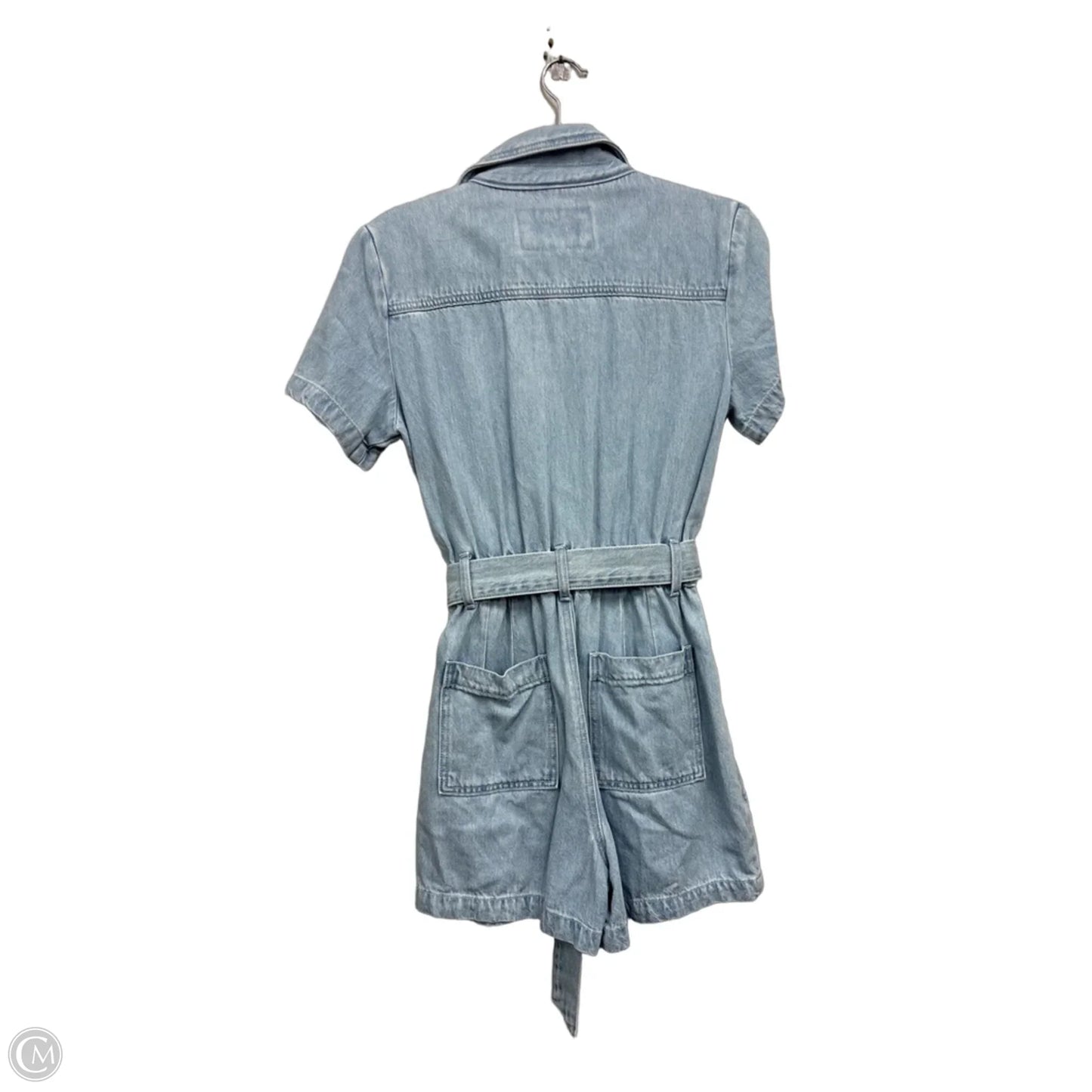 Romper By Loft In Blue Denim, Size: 0p