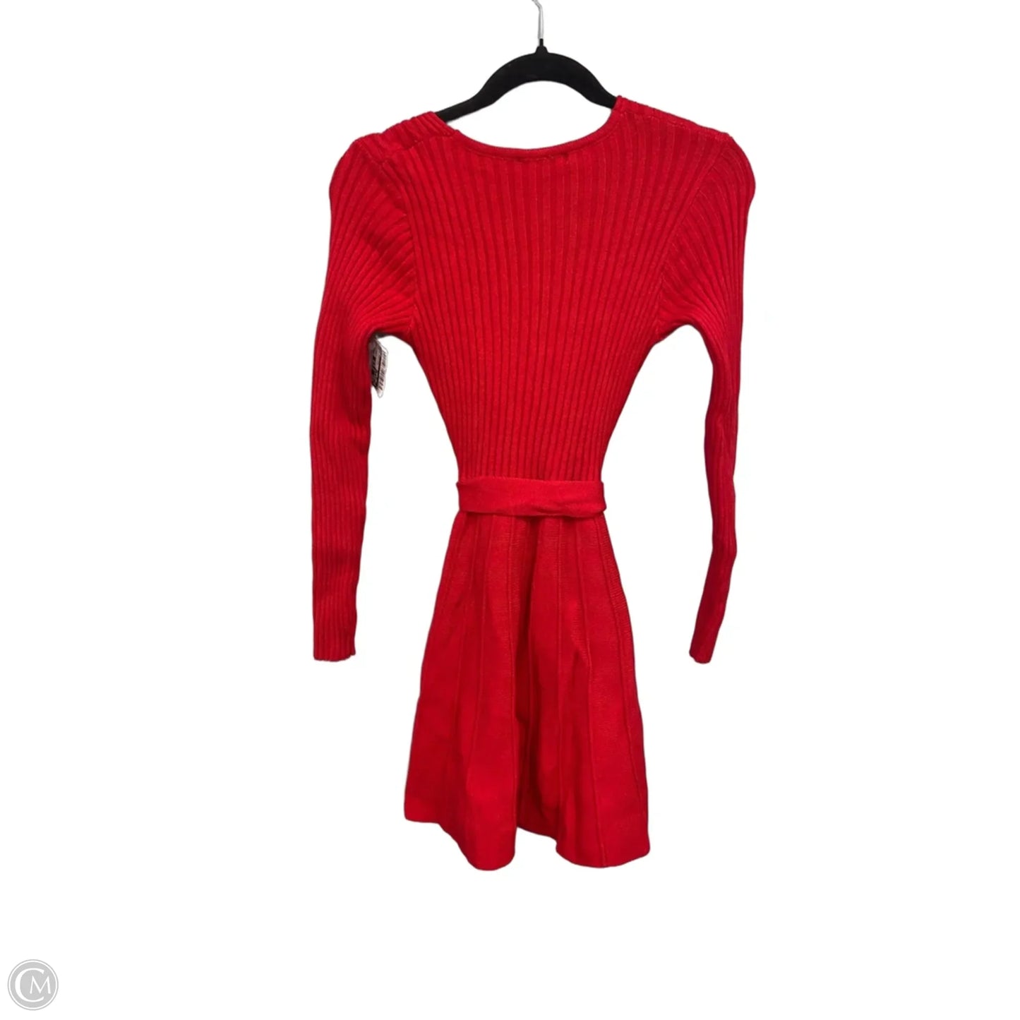 Dress Sweater By Shein In Red, Size: 4