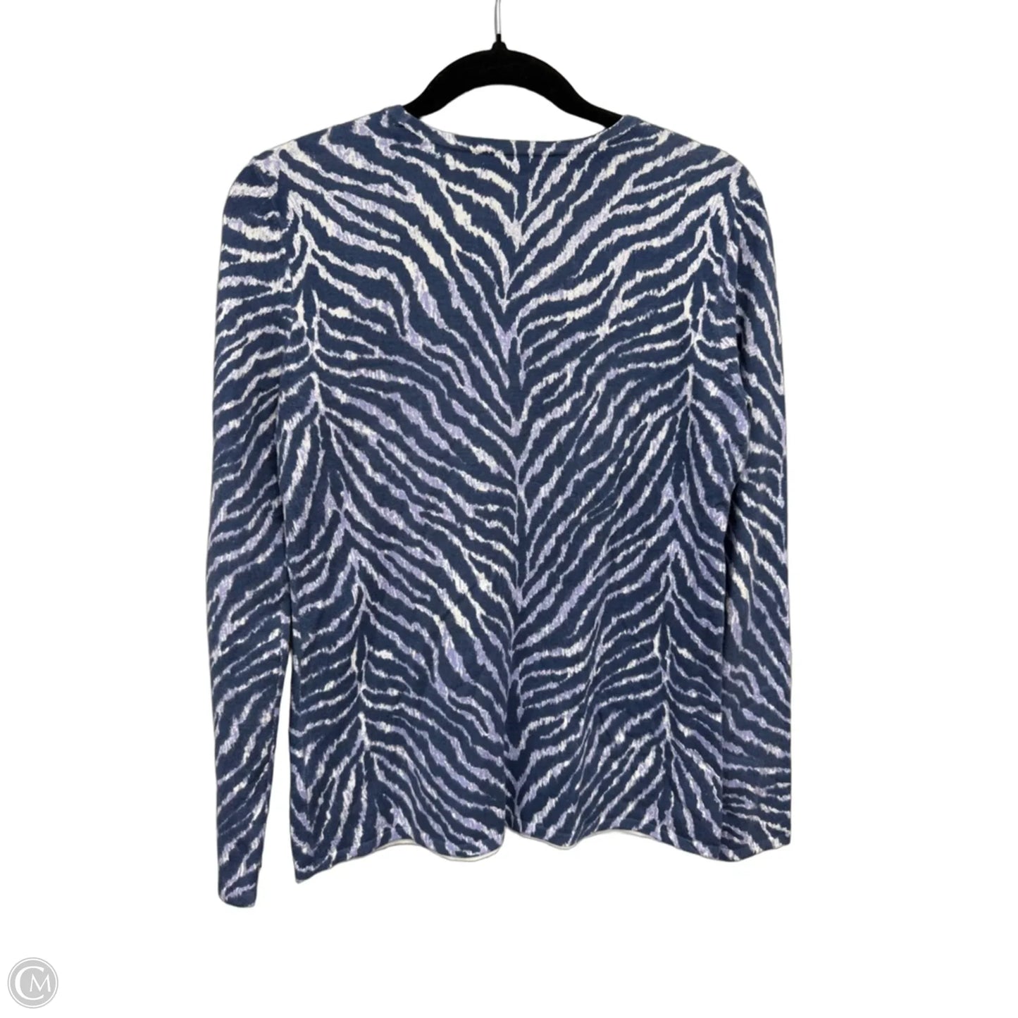 Sweater By J Mclaughlin In Blue & White, Size: S
