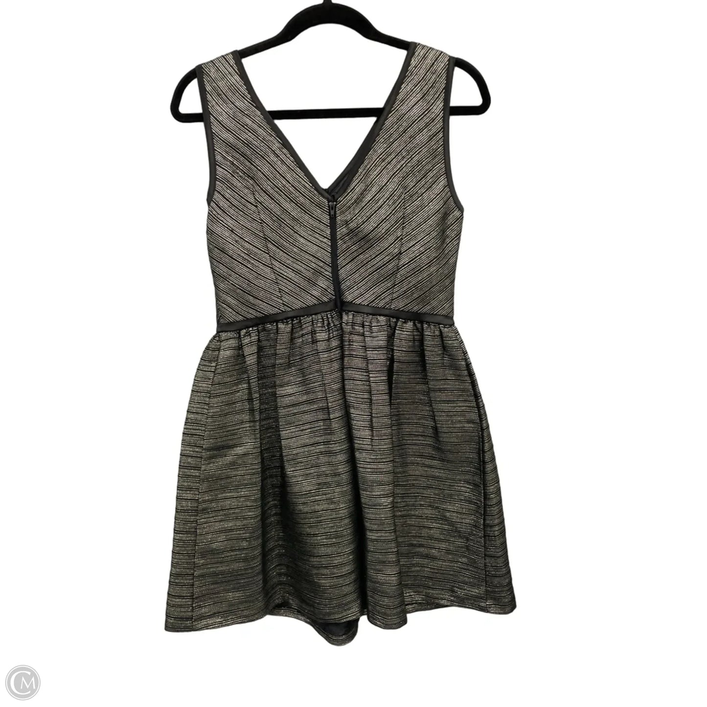 Dress Party Short By Soprano In Black & Gold, Size: M
