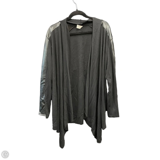 Cardigan By Hue In Black, Size: 1x
