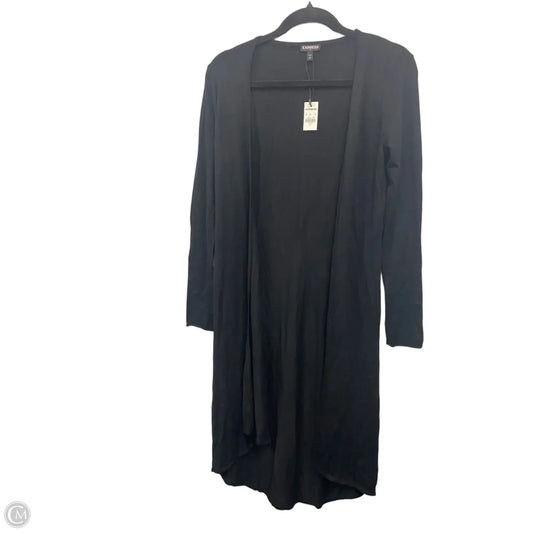 Sweater Cardigan By Express In Black, Size: S