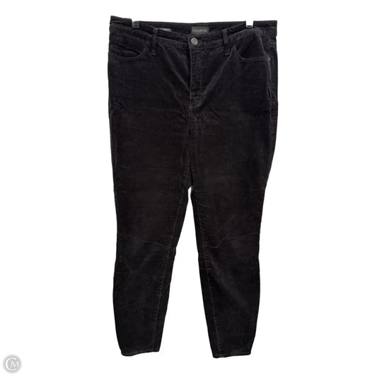 Pants Corduroy By Talbots In Black, Size: 10