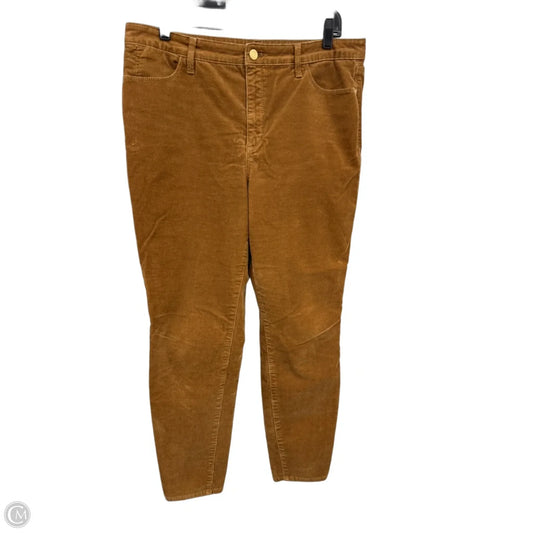 Pants Corduroy By Talbots In Brown, Size: 12