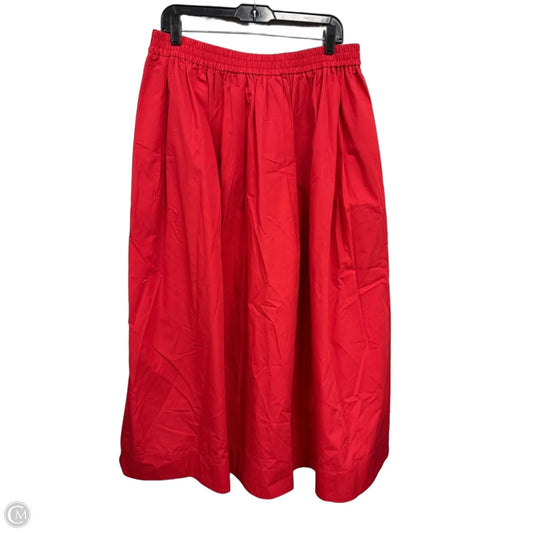 Skirt Maxi By Maeve In Red, Size: L