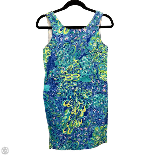 Dress Designer By Lilly Pulitzer In Blue & Green, Size: 2
