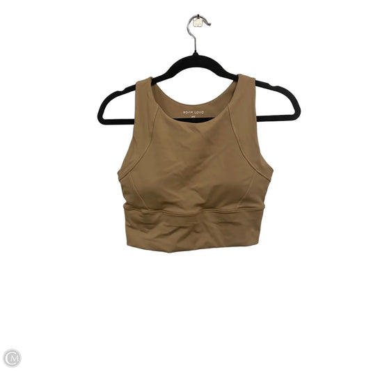 Athletic Bra By Clothes Mentor In Taupe, Size: L