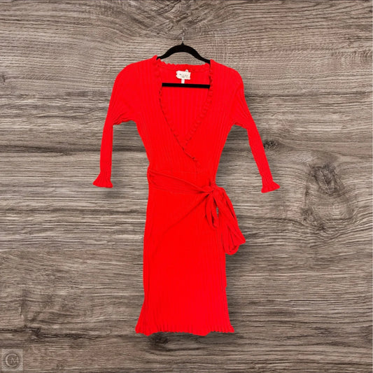 Dress Designer By Milly In Red, Size: M