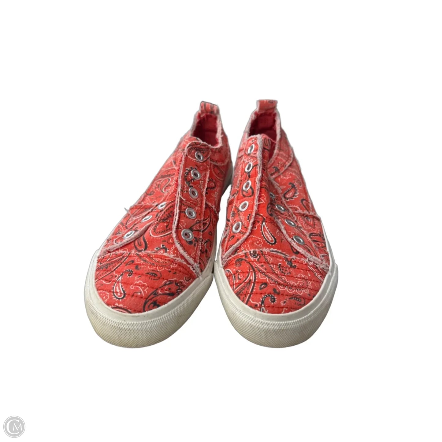 Shoes Sneakers By Corkys In Paisley Print, Size: 7