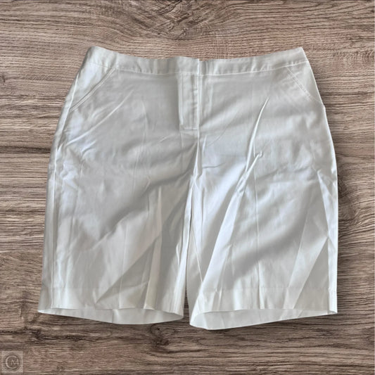 Shorts By Rafaella In White, Size: 14