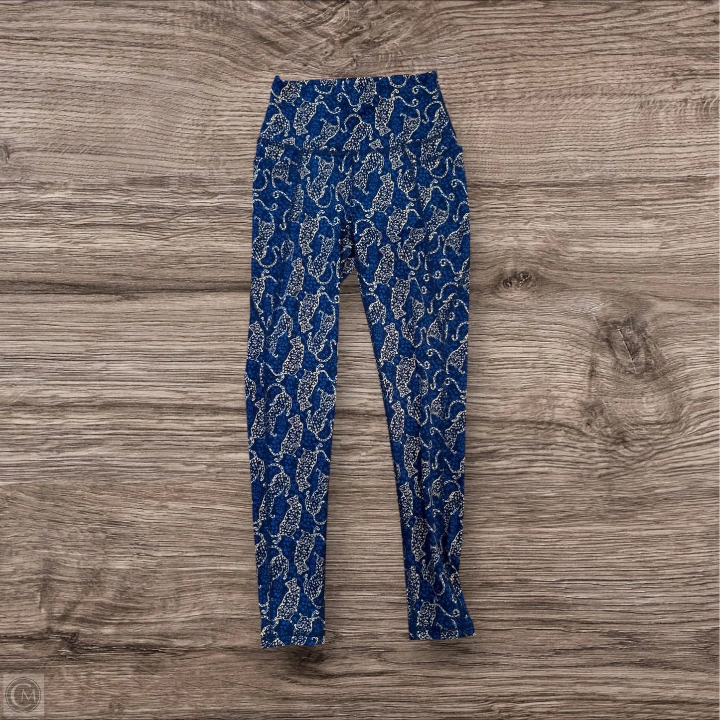 Pants Designer By Lilly Pulitzer In Blue & Cream, Size: Xs