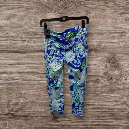 Pants Designer By Lilly Pulitzer In Blue & Green, Size: S