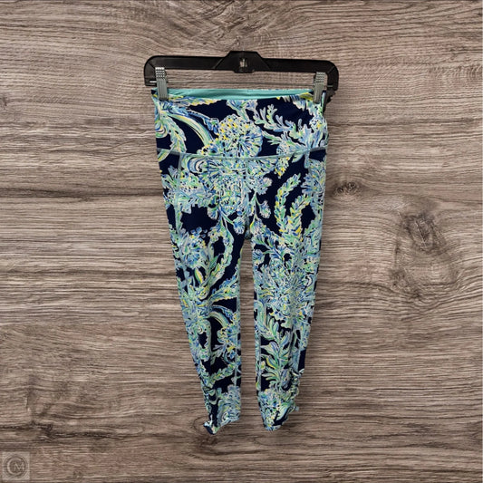 Pants Designer By Lilly Pulitzer In Blue & Green, Size: S