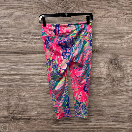 Pants Designer By Lilly Pulitzer In Blue & Pink, Size: S