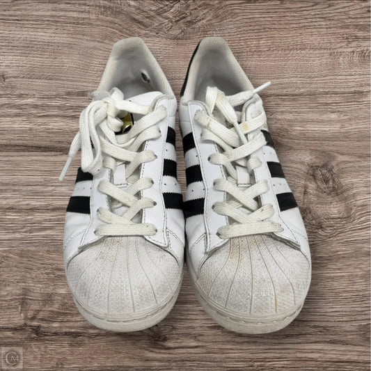 Shoes Sneakers By Adidas In Black & White, Size: 6.5