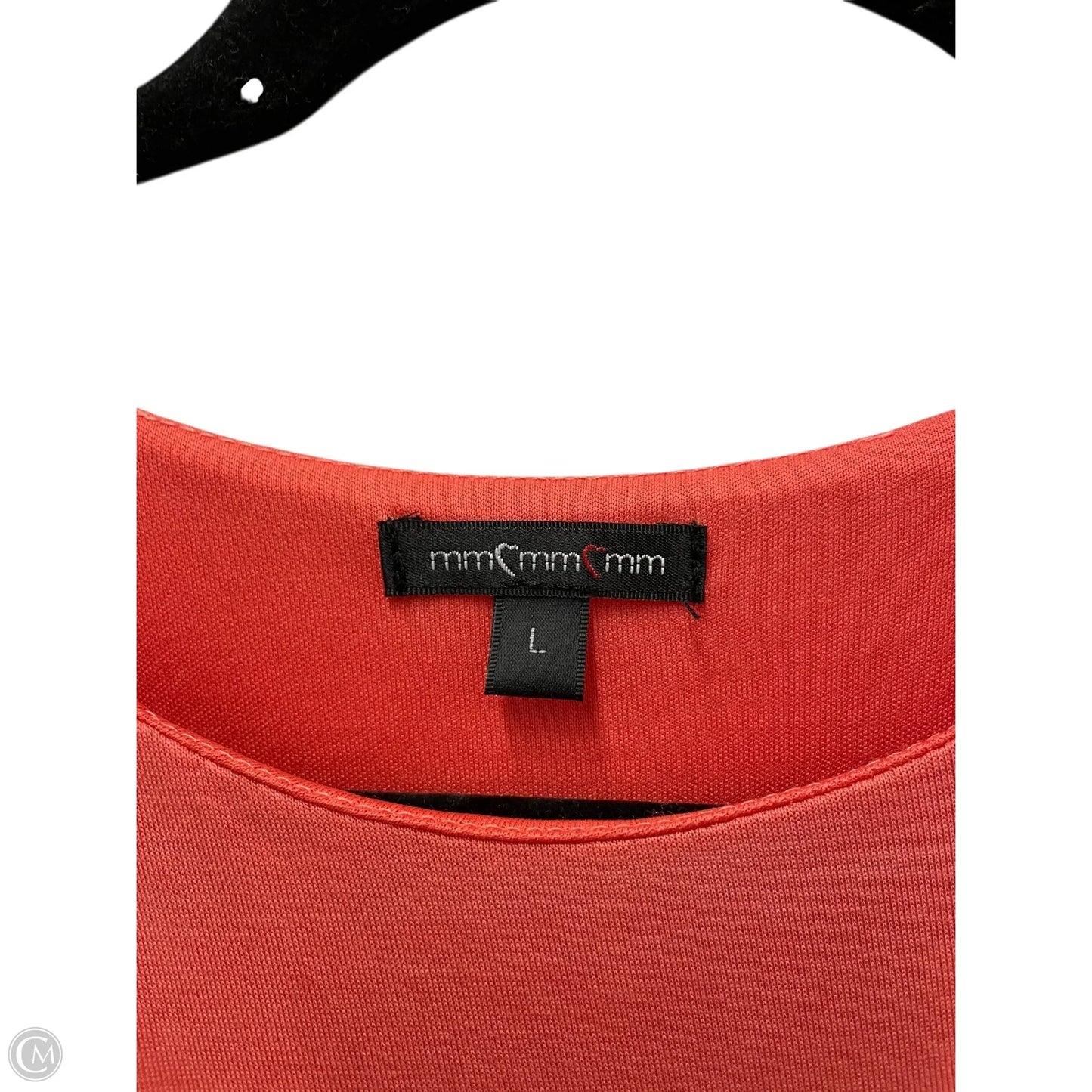 Dress Casual Midi By Clothes Mentor In Peach, Size: L