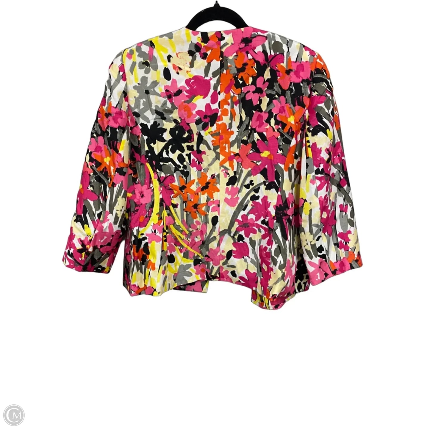Blazer By Kasper In Floral Print, Size: 14