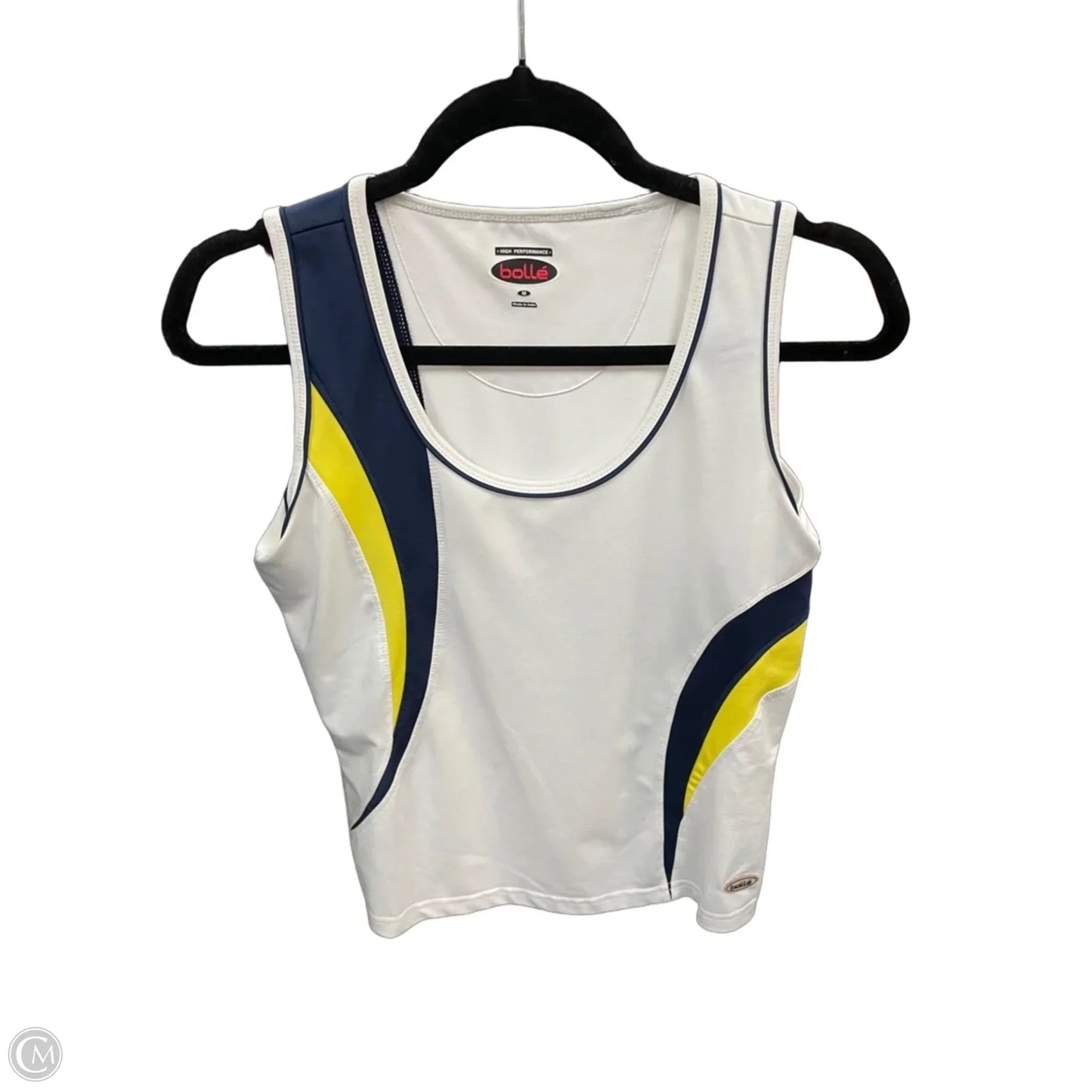 Athletic Tank Top By Bolle In White, Size: M