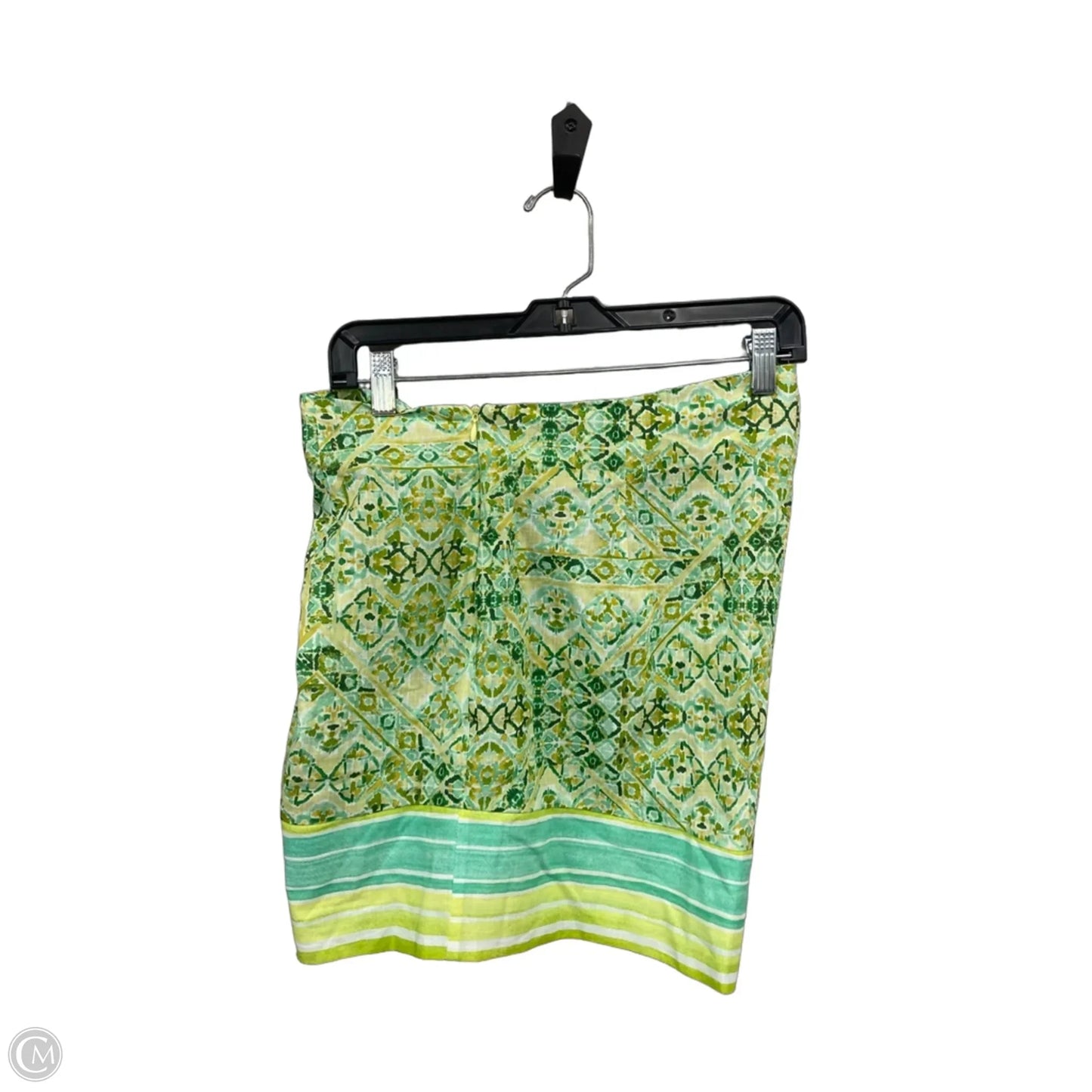 Skirt Midi By Zara In Green, Size: M
