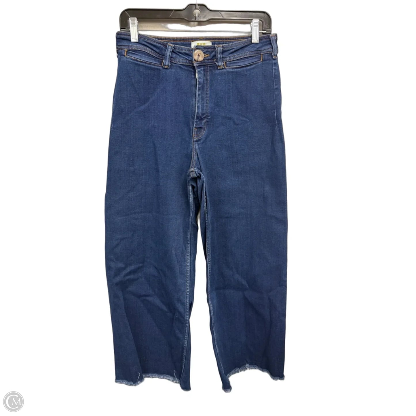 Jeans Wide Leg By Maeve In Blue Denim, Size: 8