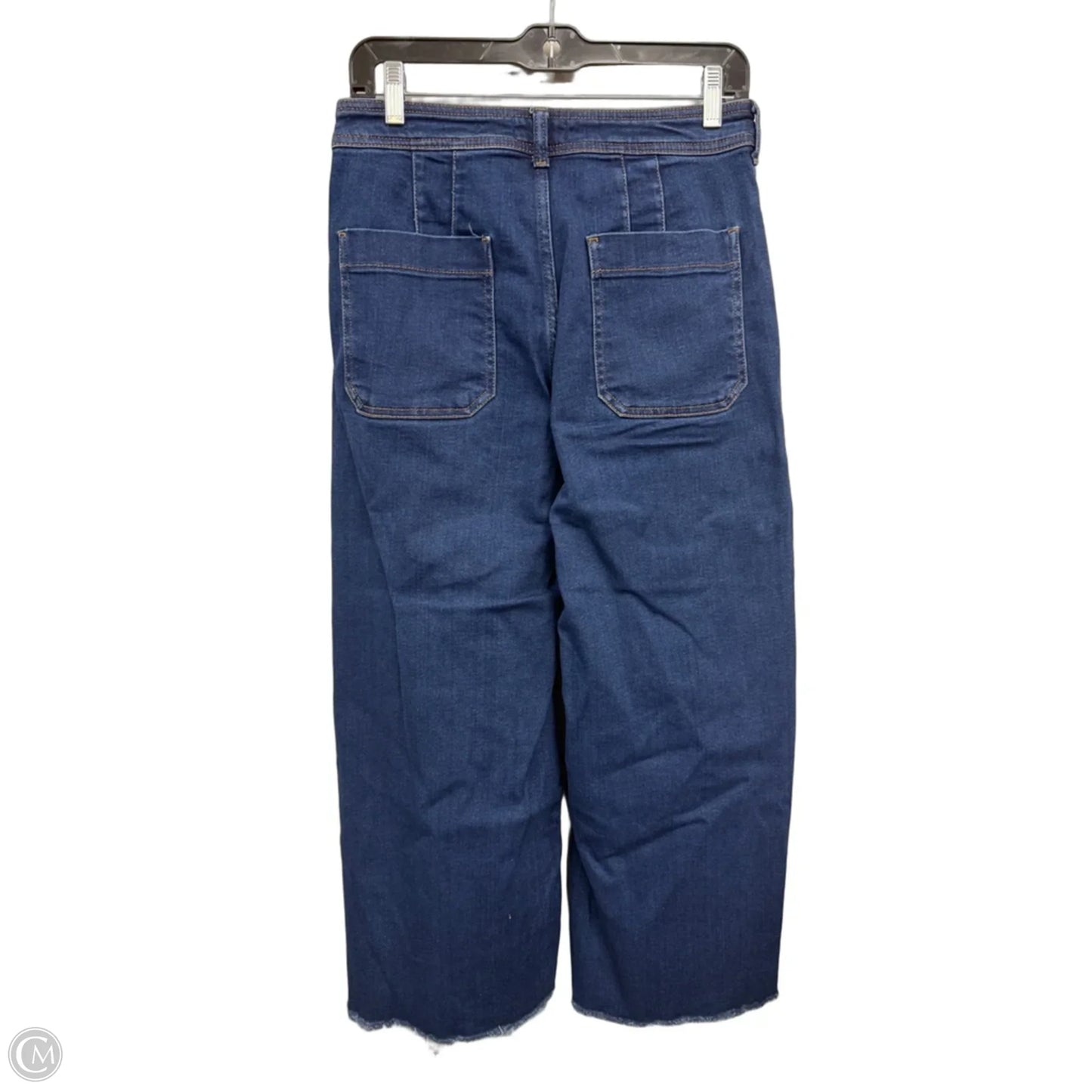 Jeans Wide Leg By Maeve In Blue Denim, Size: 8