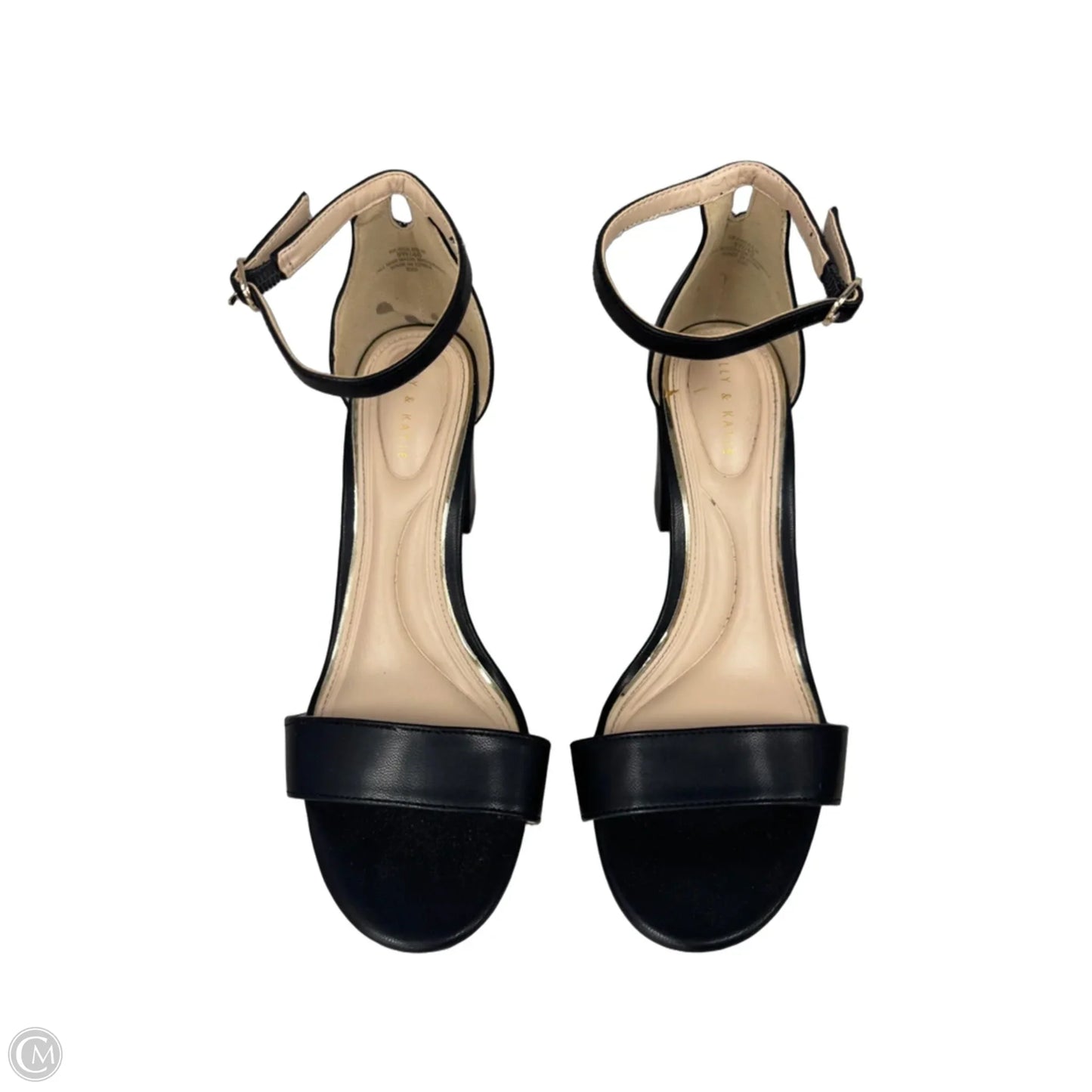 Shoes Heels Block By Kelly And Katie In Black, Size: 9