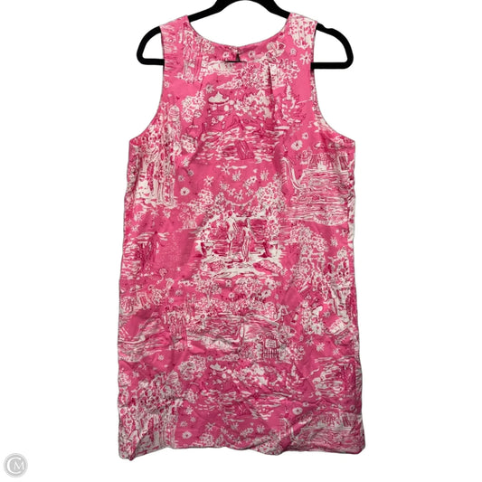 Dress Designer By Lilly Pulitzer In Pink, Size: 16