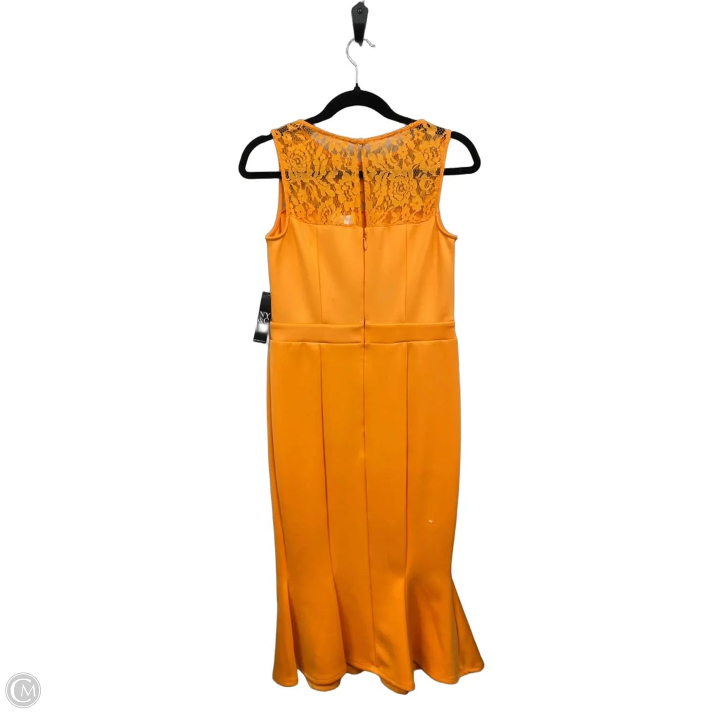 Jumpsuit By New York And Co In Orange, Size: S