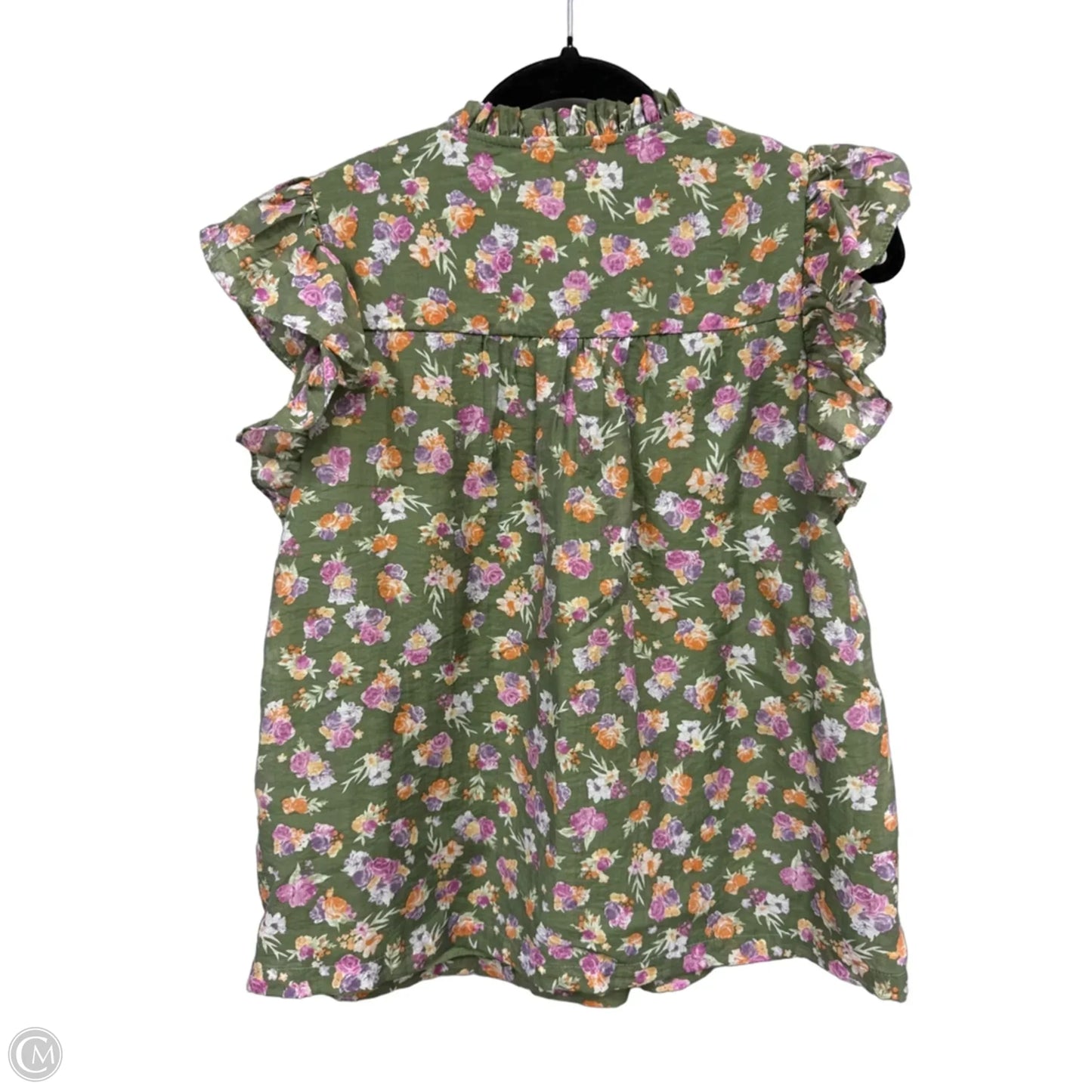 Top Short Sleeve By Fate In Floral Print