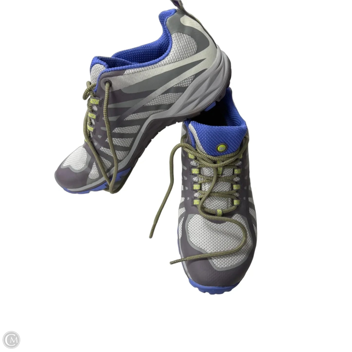 Shoes Athletic By Merrell In Grey & Purple, Size: 9