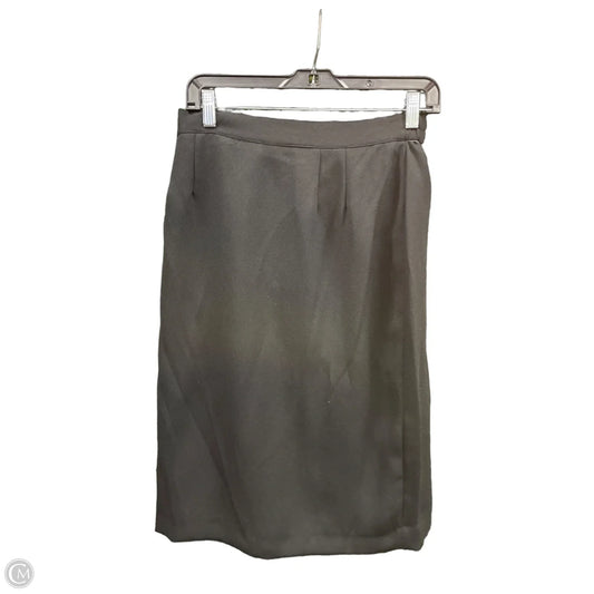 Skirt Midi By Clothes Mentor In Black, Size: 14