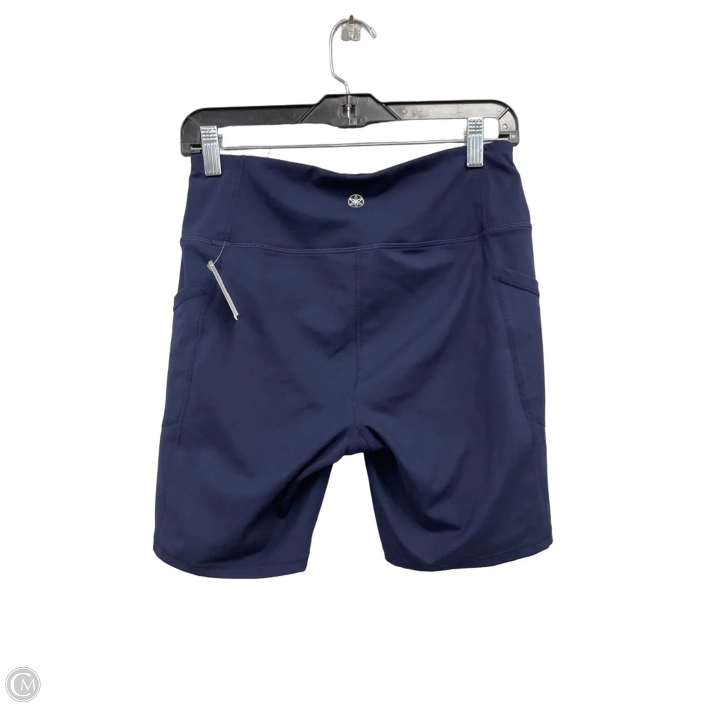 Athletic Shorts By Gaiam In Navy, Size: M
