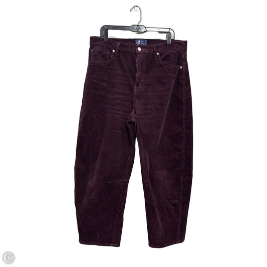 Pants Wide Leg By Gap In Purple, Size: 14