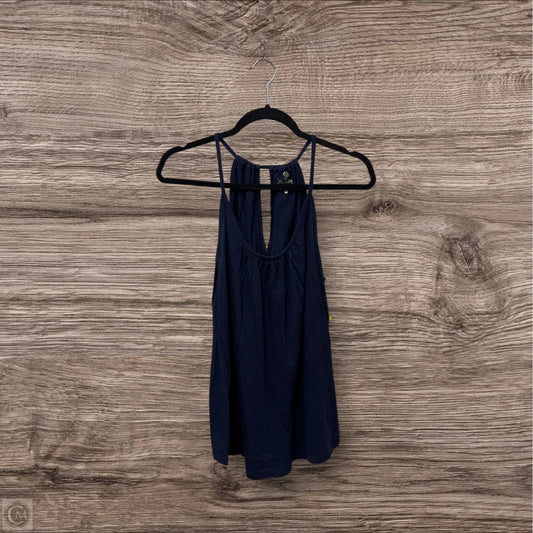 Top Sleeveless Designer By Lilly Pulitzer In Navy, Size: M