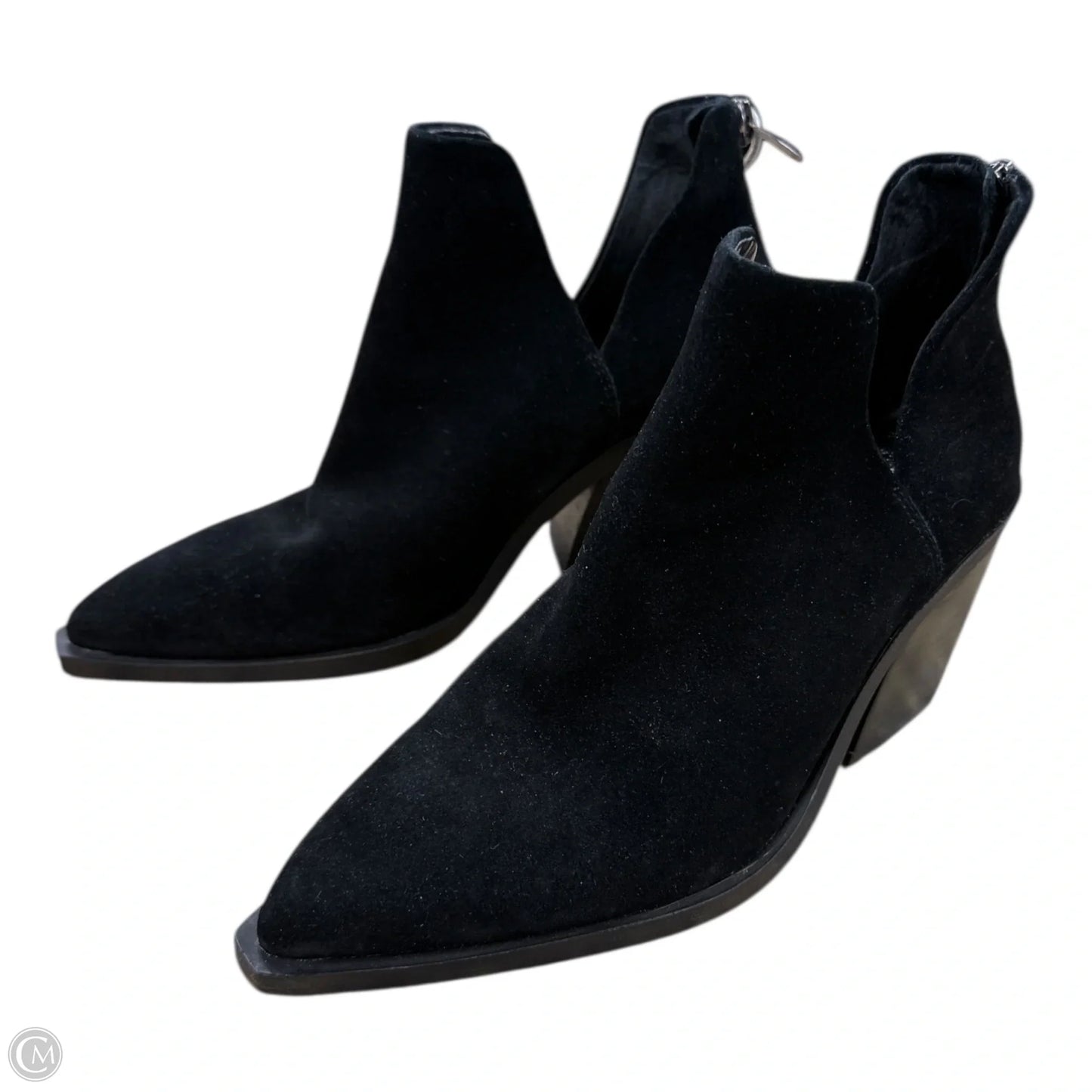 Boots Ankle Heels By Vince Camuto In Black, Size: 6