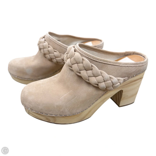Shoes Heels Block By Dolce Vita In Beige, Size: 9.5