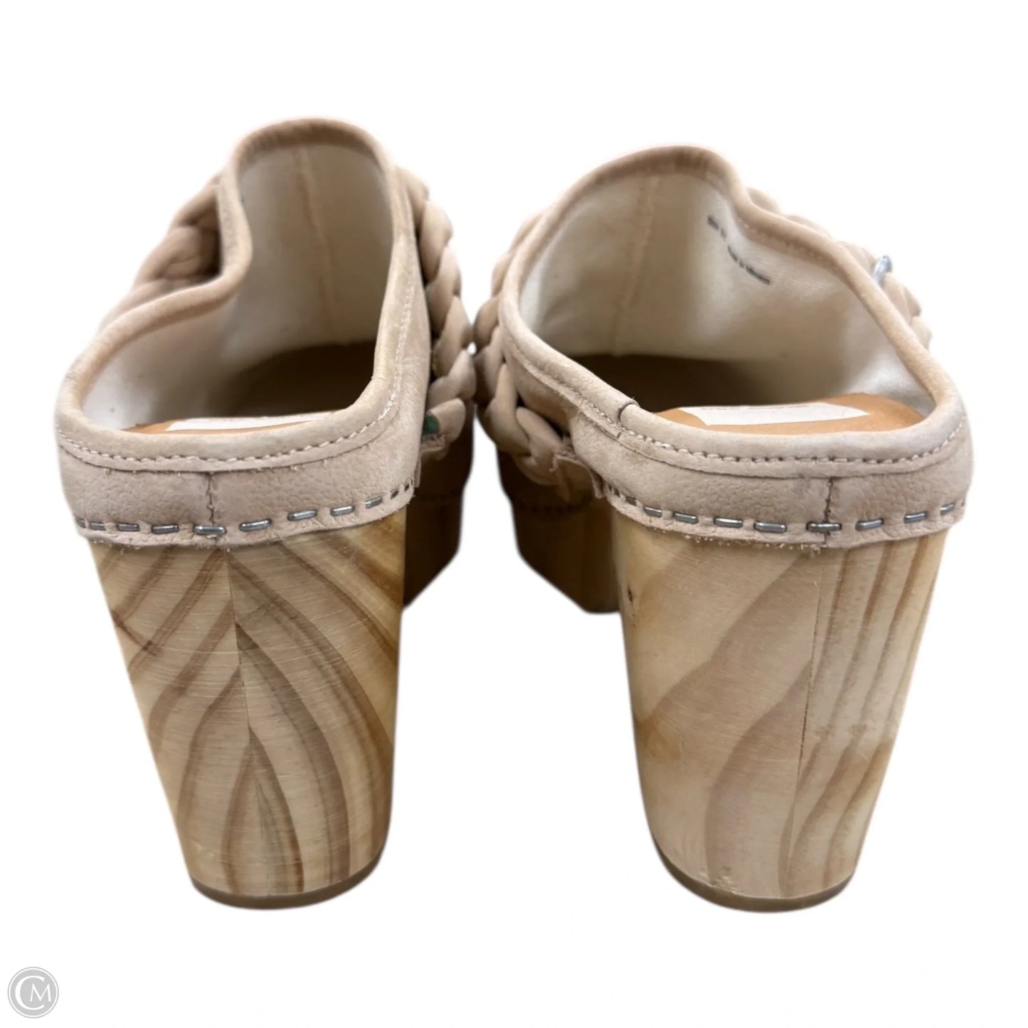 Shoes Heels Block By Dolce Vita In Beige, Size: 9.5