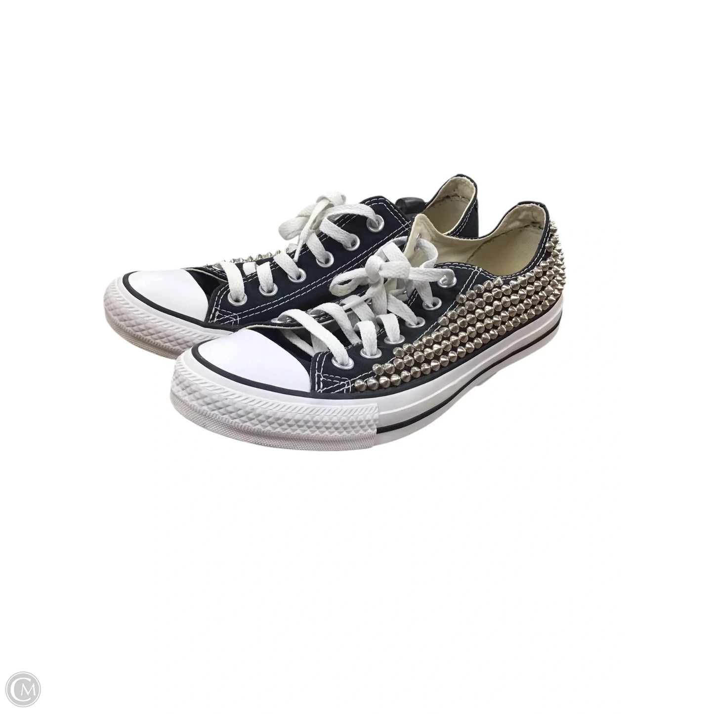 Shoes Sneakers By Converse In Black & White, Size: 8