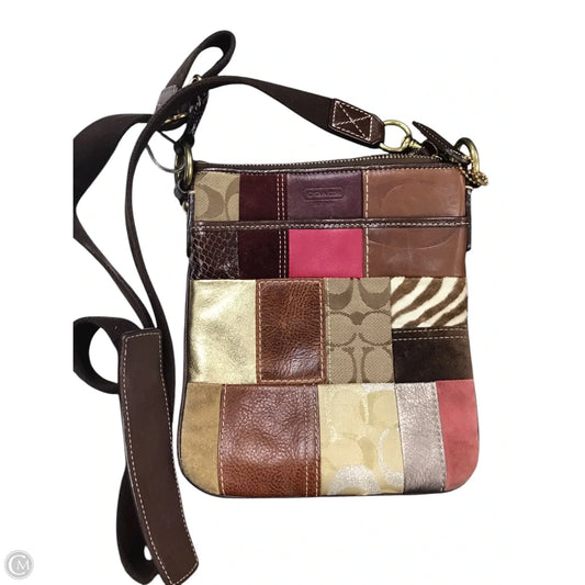 Crossbody Designer By Coach, Size: Medium