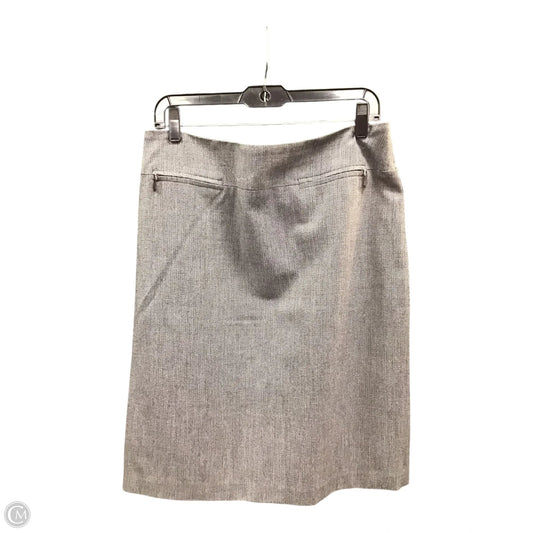 Skirt Midi By Apostrophe In Grey, Size: 14