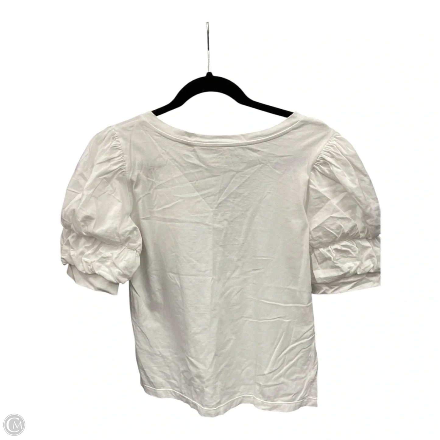 Top Short Sleeve Designer By Lilly Pulitzer In White, Size: S