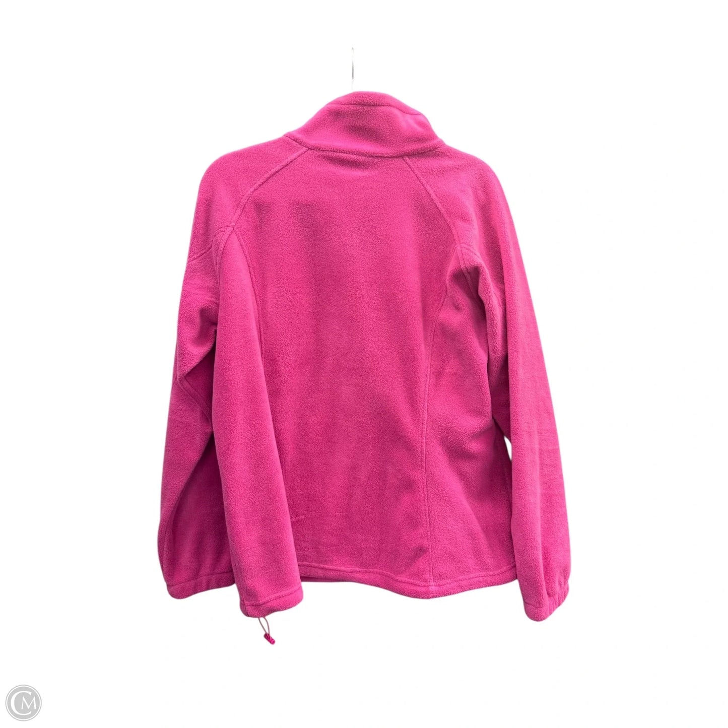 Jacket Fleece By Columbia In Pink, Size: 1x